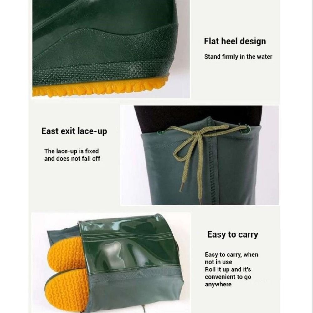 Fishing Pants Waterproof - 플라스틱 PVC 재질의 작업용 바지, 방수