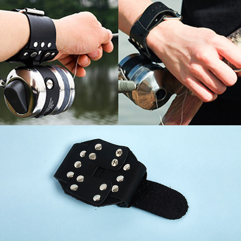 새로운 1피스 슬링샷 손목밴드 낚시 사냥 릴 홀더 가드 - Fishing Gloves 리뷰 및 가격