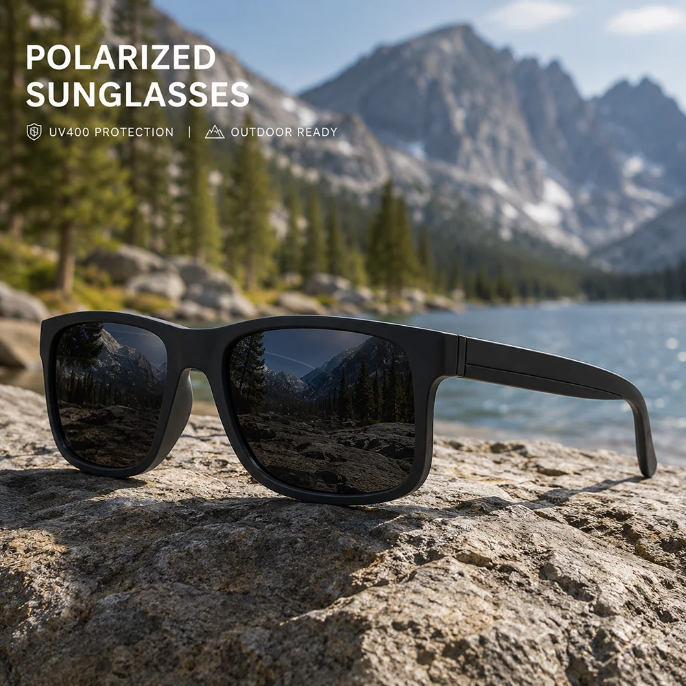 새로운 남성용 편광 선글라스, 여성용 사각형 디자인,  - Fishing Sunglasses Polarized 리뷰 및 가격