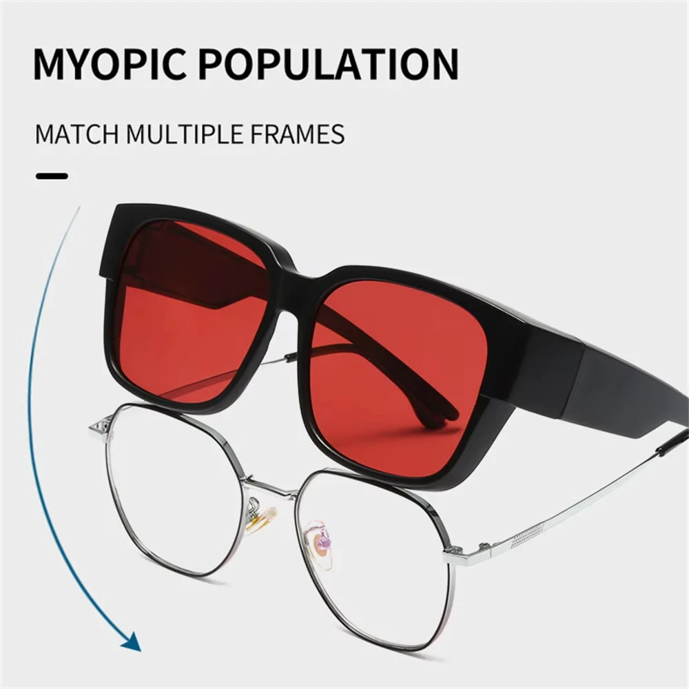 새로운 스타일의 편광 선글라스, 근시 교정 안경 위에  - Fishing Sunglasses Polarized 리뷰 및 가격